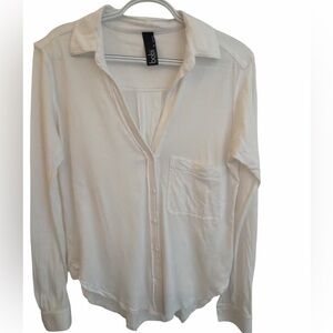 Bobi Classic White Blouse